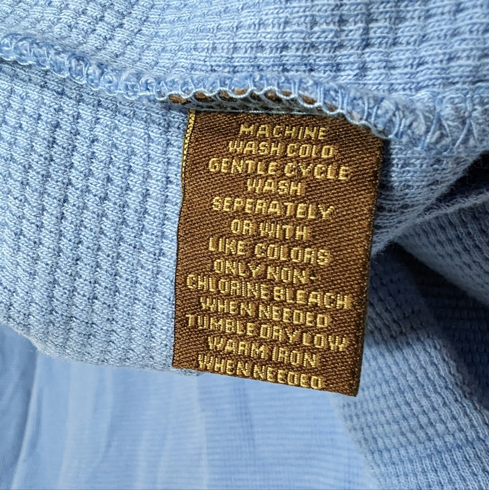 Magellan Sportswear Waffle Knit Crew Neck Shirt Size L - Picture 4 of 5